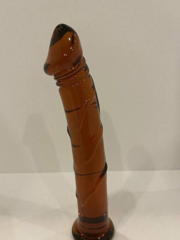 CENSAN 15,5cm Cam Anal ve Vajinal Dildo