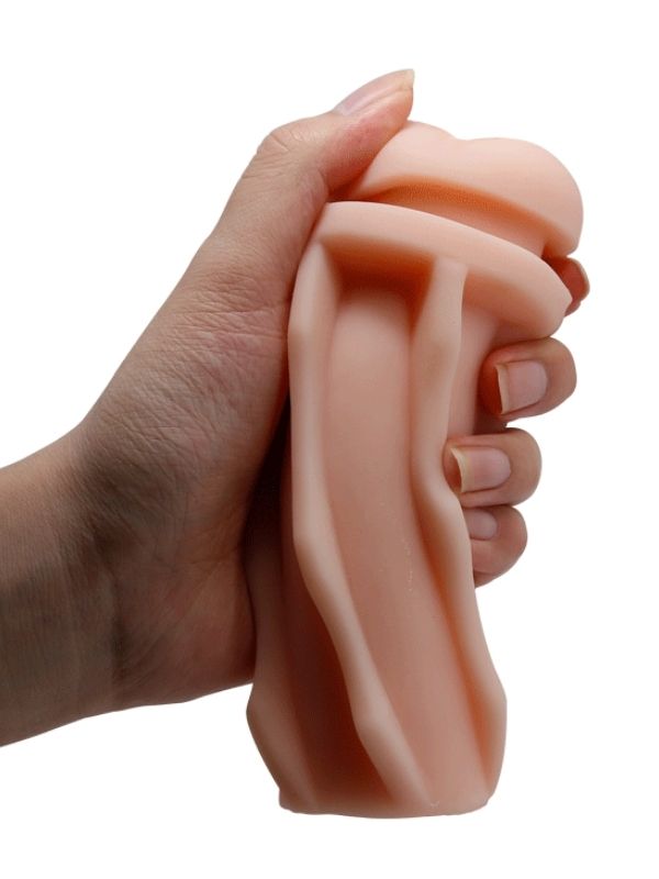 Censan 18 cm Gerçekçi Doku Realistik Suni Anal Mastürbatör
