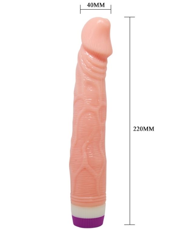 Censan 22cm Titreşimli Realistik Vibratör Penis