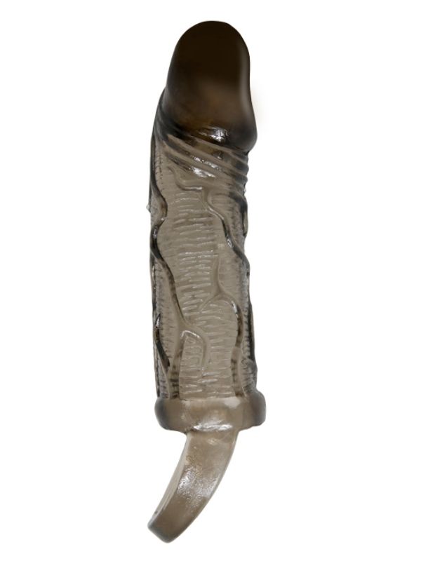 Censan 3 cm Dolgulu Penis Kılıfı Zenci
