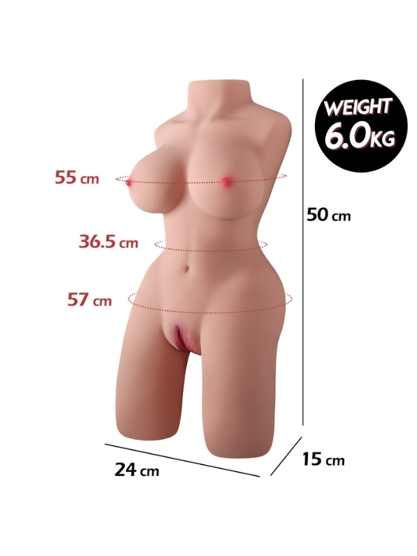 Censan 6 kg mini yarım vücut manken