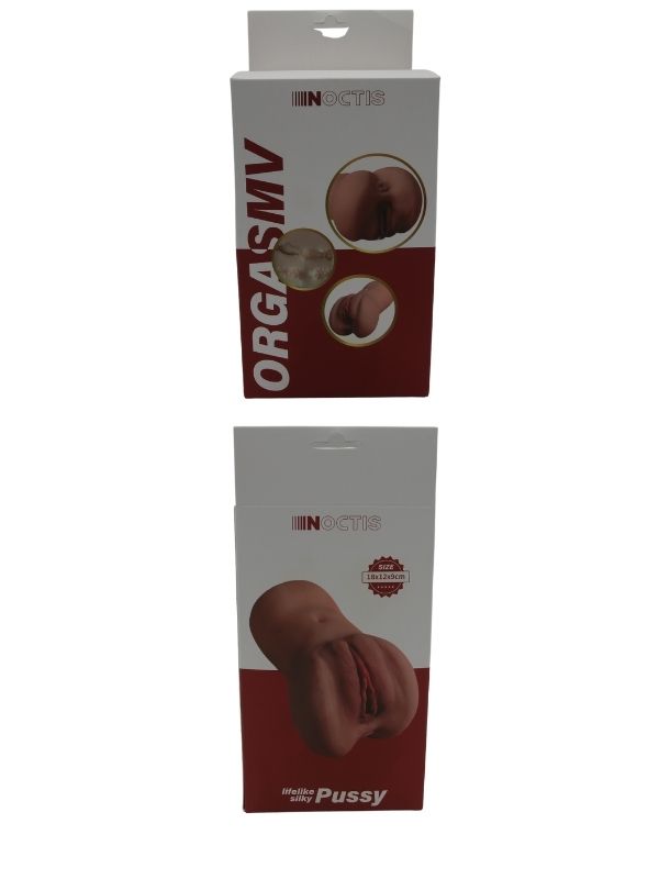 Censan 720GR Ultra Gerçekçi Çift Girişli Suni Vajina Mastürbatör