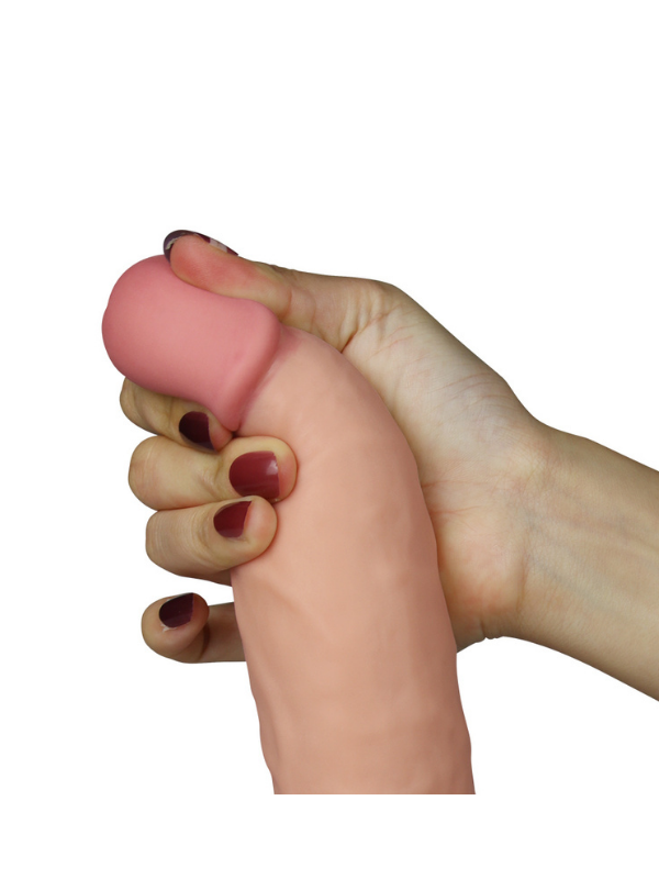 Censan 8.5 İnç The Ultra Soft Dude Vibrating Realistik Vibratör