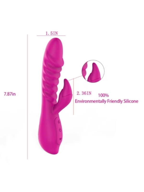 Censan Alica Vibrating Rod Isıtmalı Pembe Vibratör