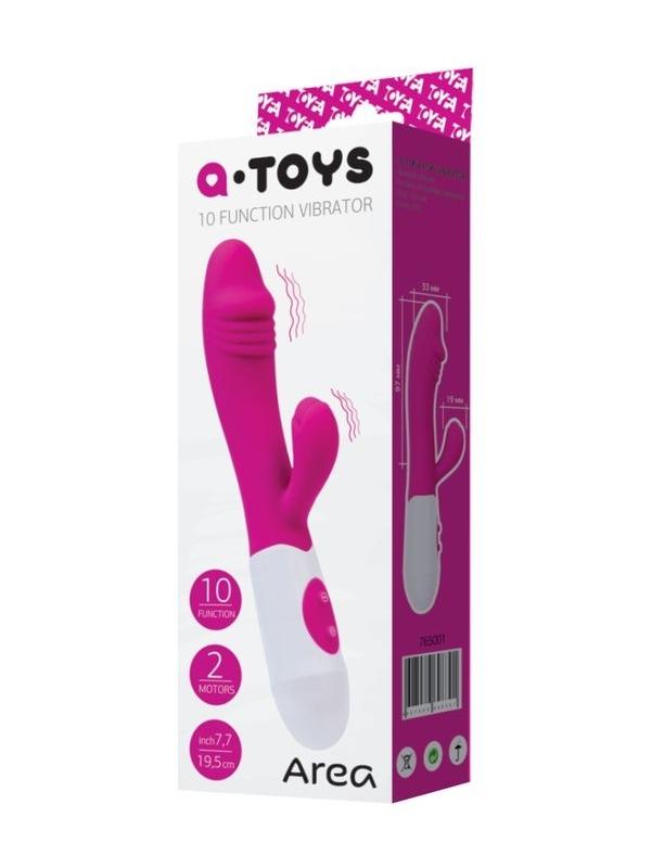 Censan Area Klitoral Uyarıcı Vibratör silikon pembe 19,5