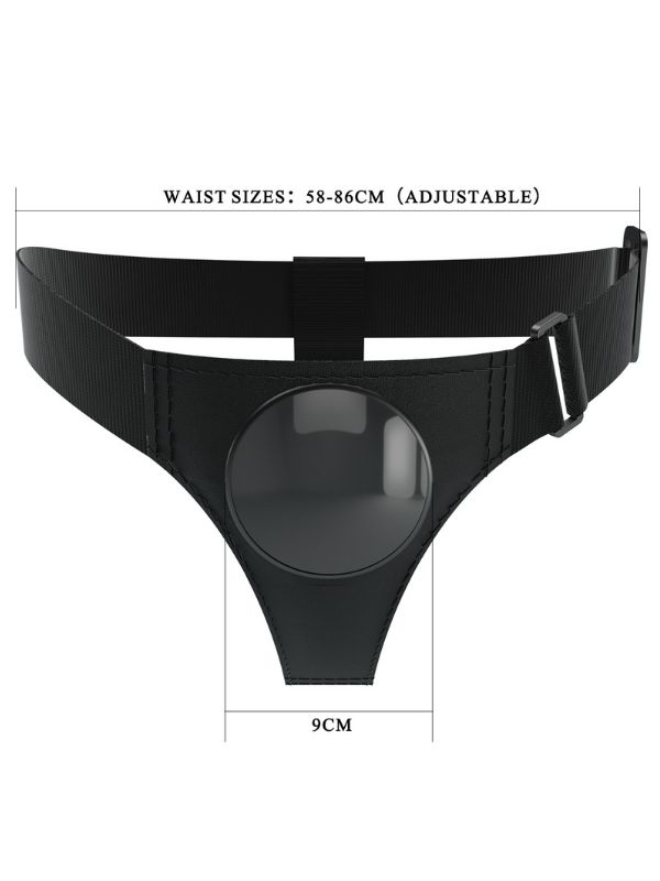 Censan Babby Harness Briefs Vantuzlu Dildo Vibratör Uyumlu Belden Bağlamalı Kemer