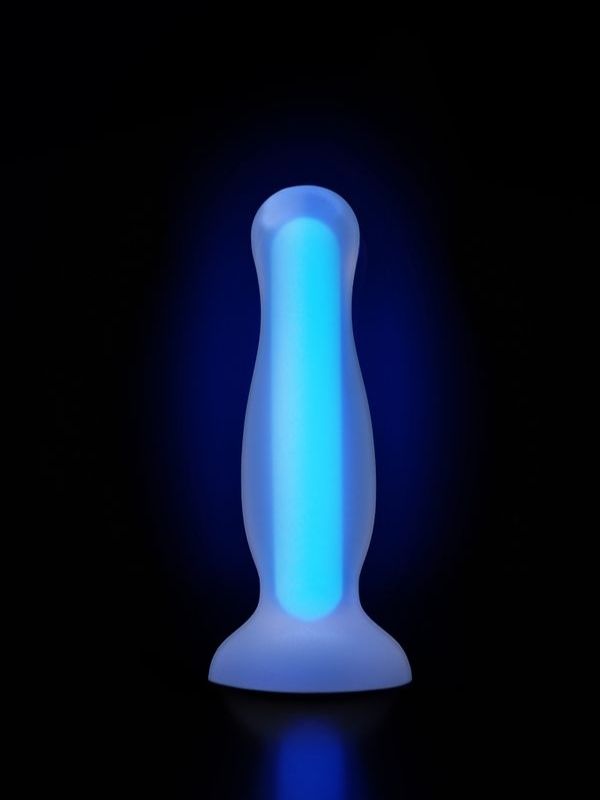 CENSAN Beyond Kyle Glow Gece Parlayan Anal Plug , Silikon, Şeffaf, 10 cm