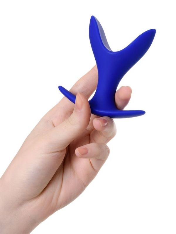 Censan Bloom Genişleyen Anal Plug Mavi 8,5 cm