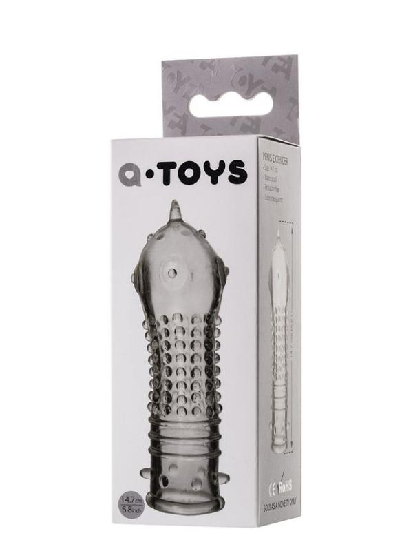 Censan Boyn Penis Kılıfı TPR  Şeffaf 14,7 cm