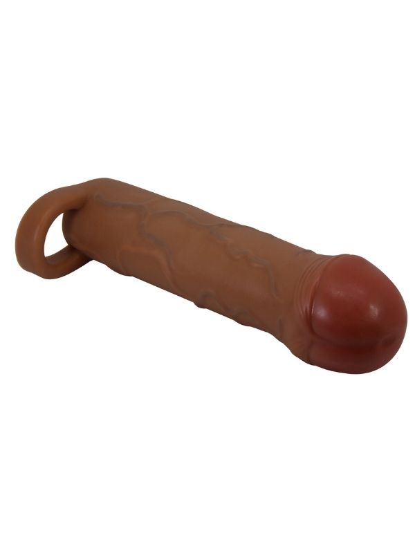Censan Bunion Gerçek Hissiyatlı Uzatıcı Penis Kılıfı Brown
