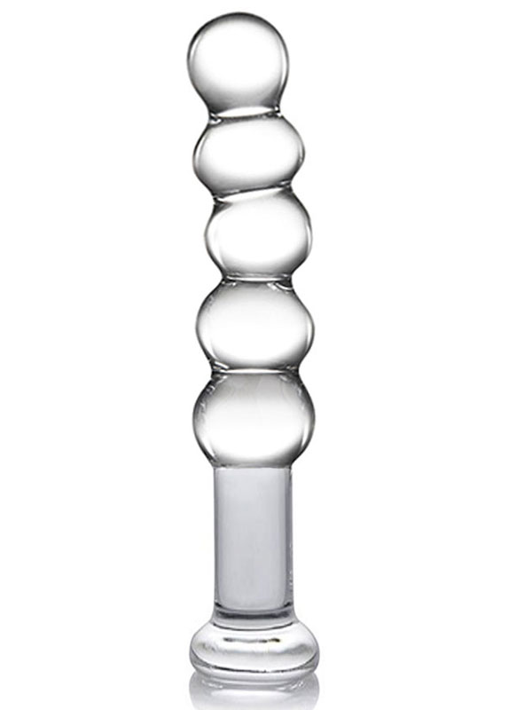Censan Cam Dildo Boğumlu