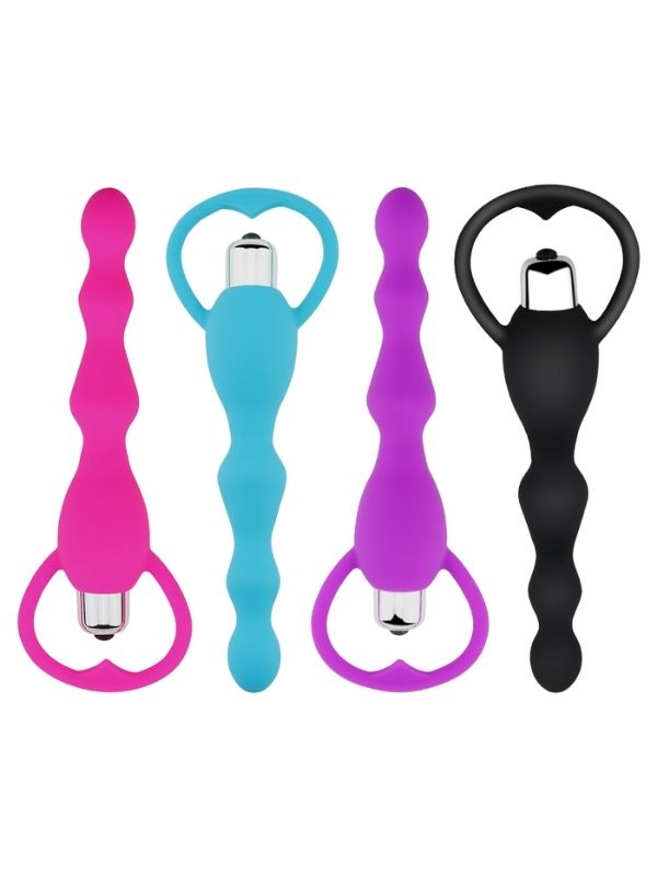 Censan Carmine 10 Modlu pleasure silicone beads vibratör