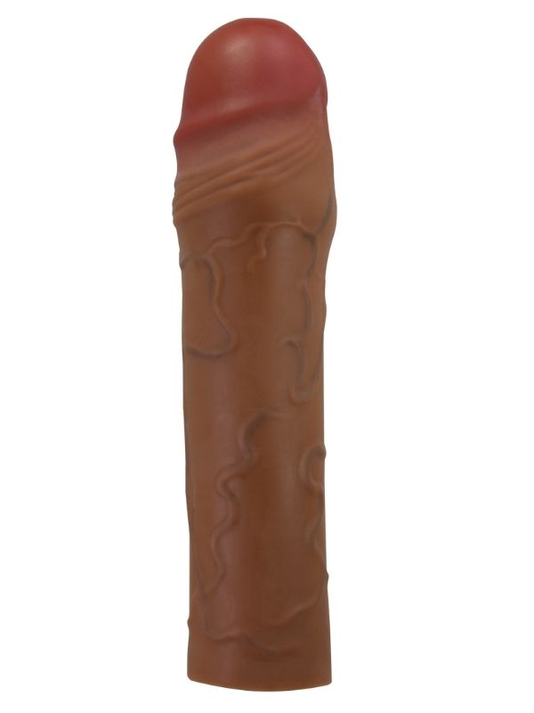 Censan Chane Gerçek Hissiyatlı Uzatıcı Penis Kılıfı Brown