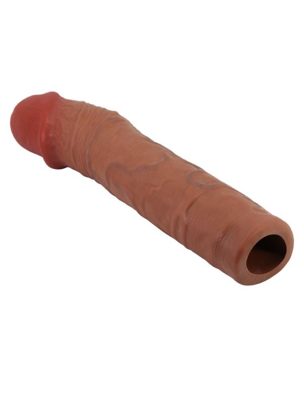 Censan Chelsea Gerçek Hissiyatlı Uzatıcı Penis Kılıfı Brown