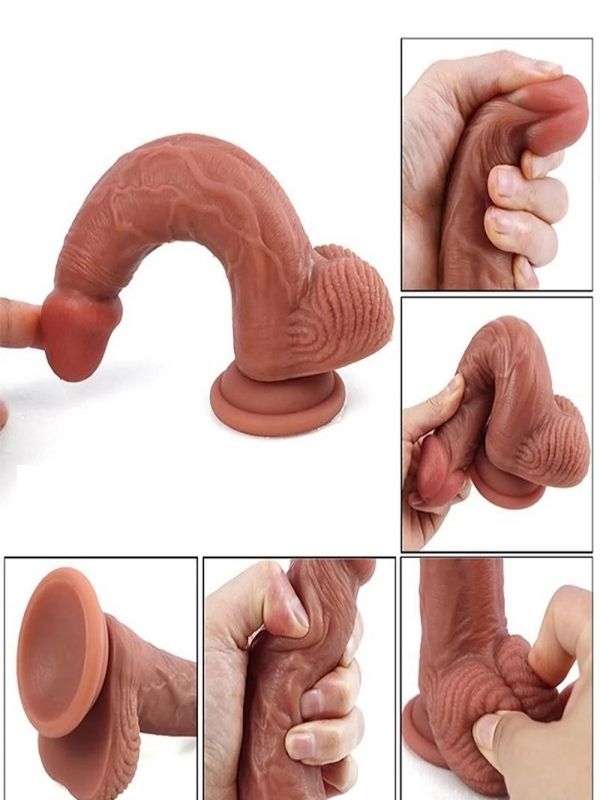 CENSAN Çift Katmanlı Realistik Dildo