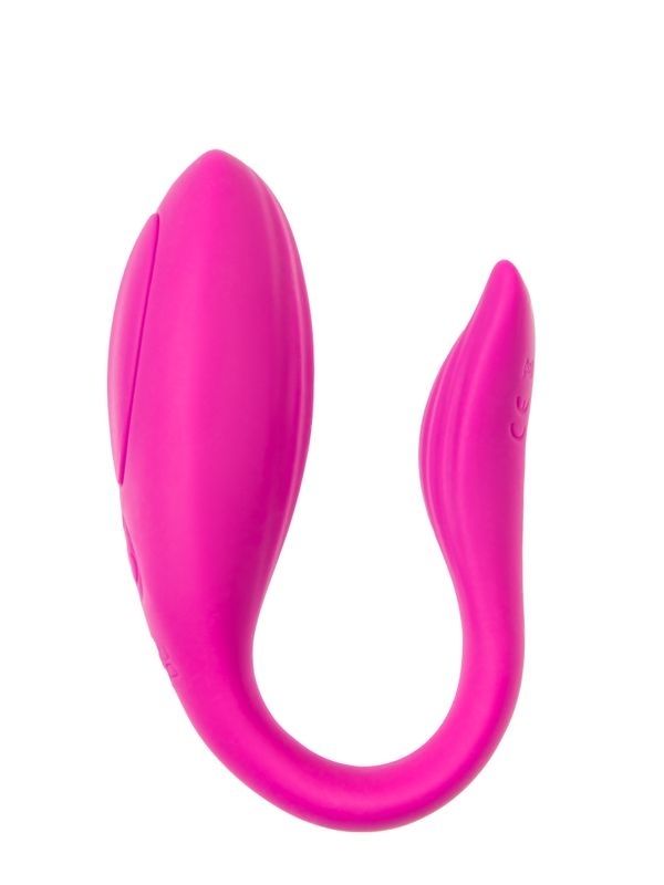 Censan Dolphy Çiftler İçin Vibratör Silikon Pembe 9,6 cm