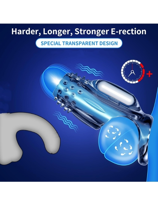 Censan Erkek Penis Kalınlaştırıcı ve Sperm Sabitleyici Prezervatif Penis Halkası