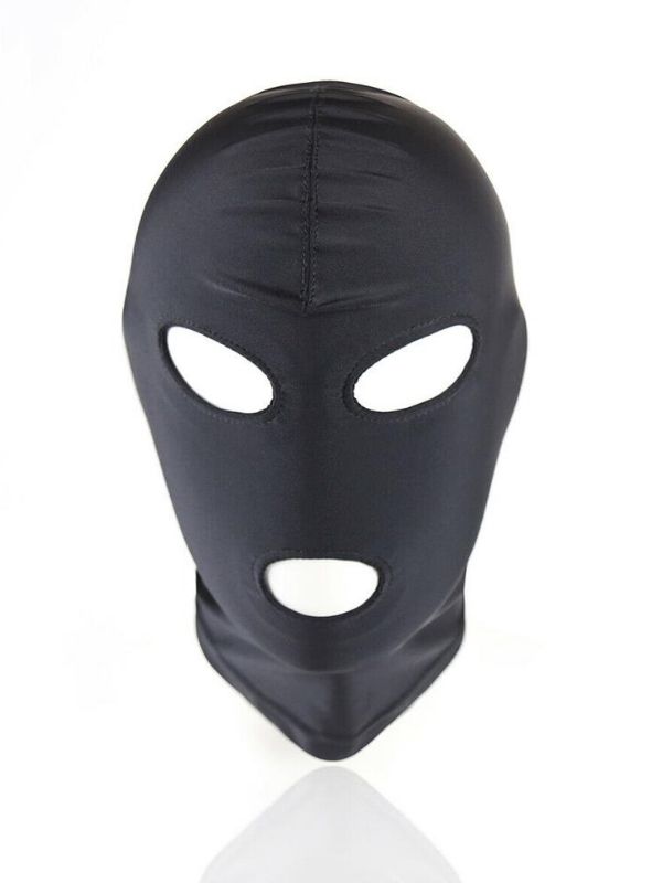 Censan Fantezi Fetish Maske  Siyah