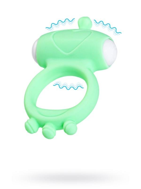 Censan Fowd Titreşimli Penis Halkası silikon yeşil 2,6 cm