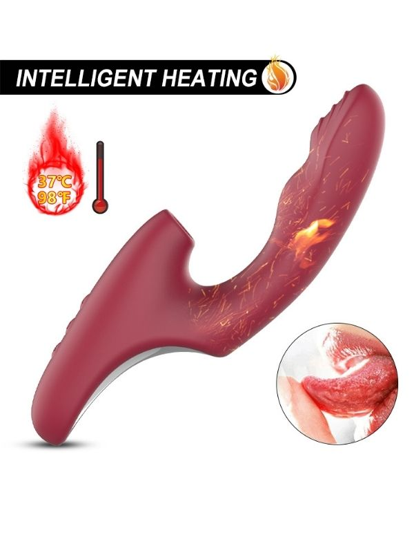 Censan FoxShow Kissers G10 Şarjlı Akıllı Rabbit Vibratör – G-Spot &amp; Klitoris Uyarıcı | Çift Motorlu | Dalga Hareketli | Su Geçirmez