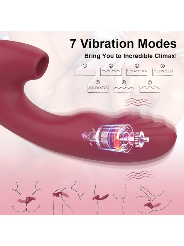 Censan FoxShow Kissers G10 Şarjlı Akıllı Rabbit Vibratör – G-Spot &amp; Klitoris Uyarıcı | Çift Motorlu | Dalga Hareketli | Su Geçirmez