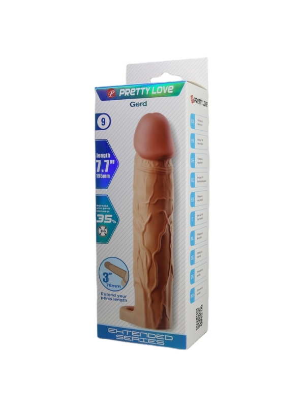 Censan Gerd Gerçek Hissiyatlı Uzatıcı Penis Kılıfı