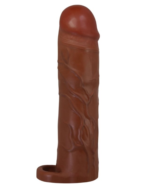 Censan Gerd Gerçek Hissiyatlı Uzatıcı Penis Kılıfı Brown