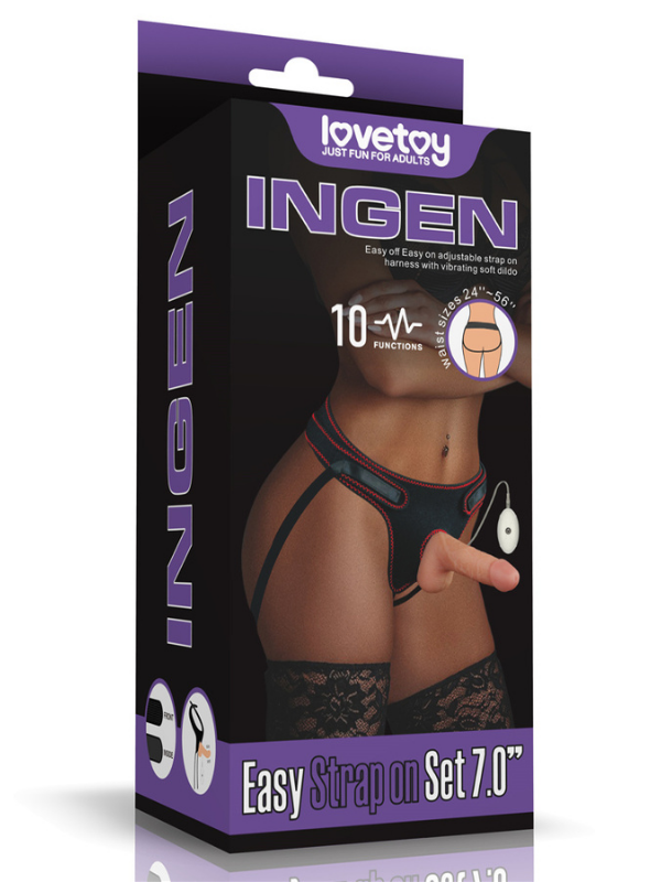 Censan Ingen Easy Strapon Set 7 inç