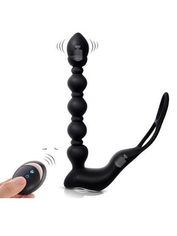 Censan Isıtmalı Penis Halkalı Anal Prostat Vibratör