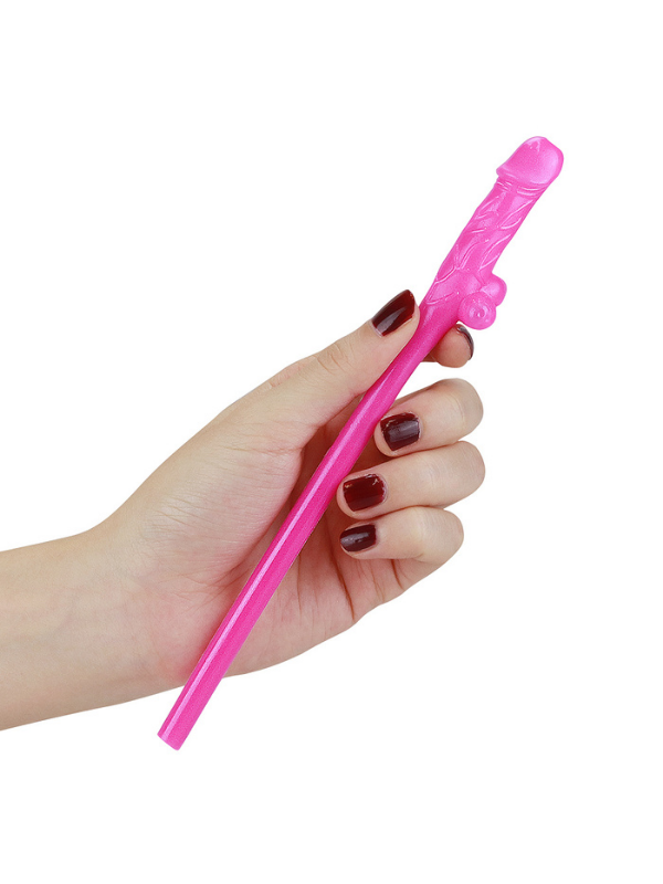 Censan Jokes &amp; Parties Original Willy Straws – Pack of 9 Dildo Pipet