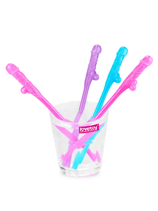 Censan Jokes &amp; Parties Original Willy Straws – Pack of 9 Dildo Pipet