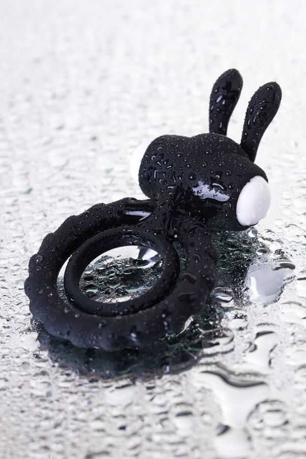 Censan Jos Bad Bunny Titreşimli Siyah Penis Halkası