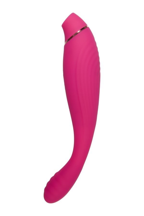 Censan Jos Danvi Vakumlu ve Titreşimli Pembe Vibratör