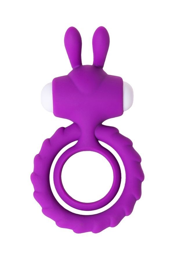 Censan Jos Good Bunny Titreşimli Mor Penis Halkası