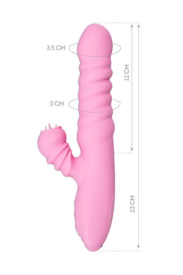 Censan Jos Lixy Yukarı Aşağı ve Isıtma Fonksiyonlu 23cm Vibratör