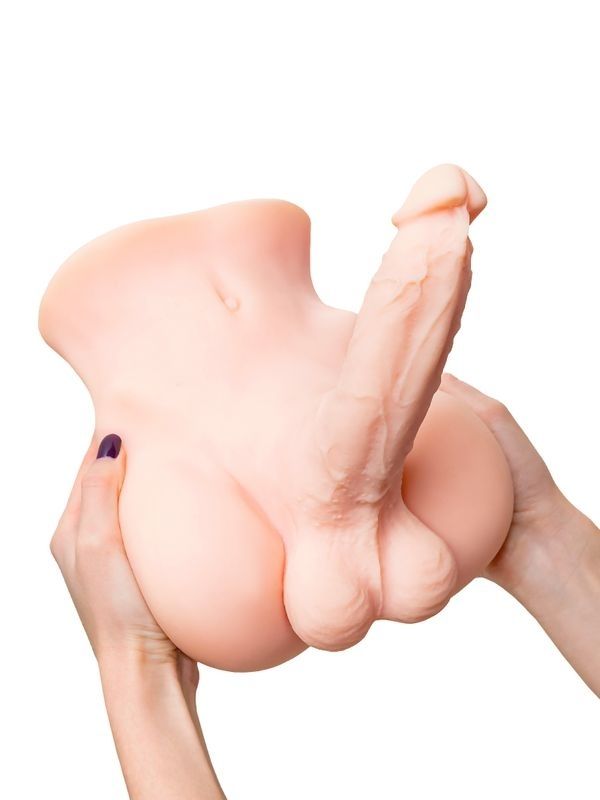 Censan Juicy Pussy Penis Masturbator TPE Ten 25 cm 19 cm Dildo
