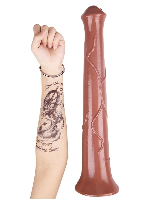 Censan KahveRengi 44 cm At Dildo Model No:1062