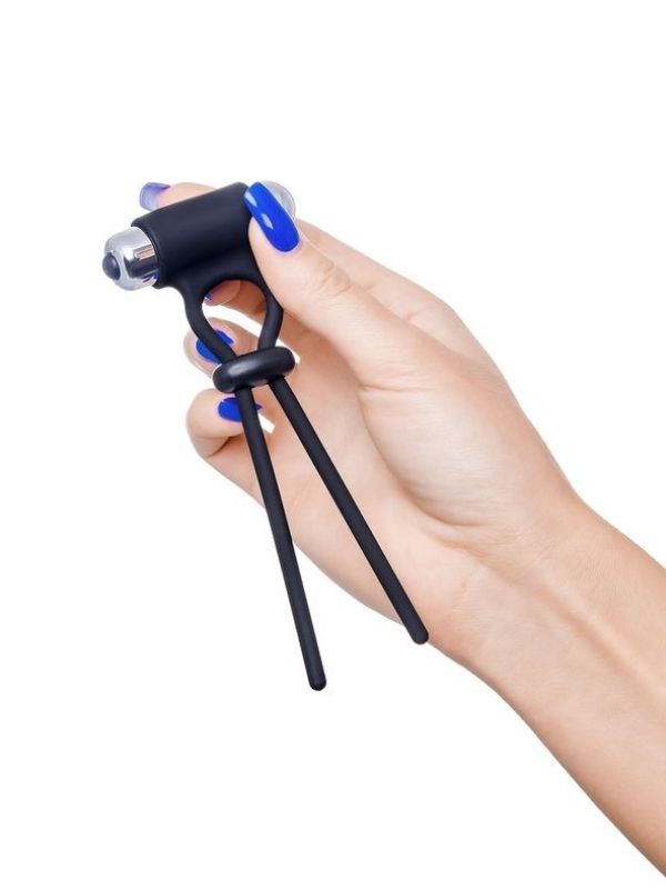 Censan Kement Jat Model silikon siyah 14 cm Penis Halkası