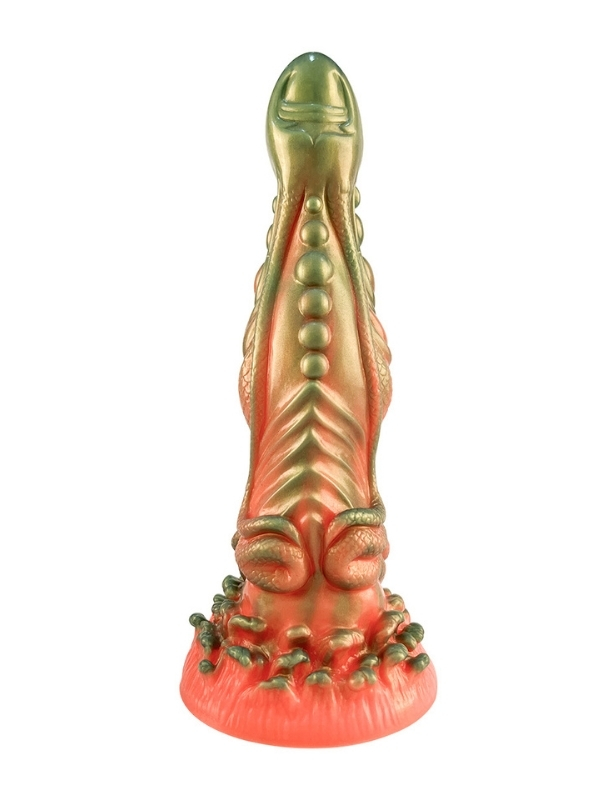 Censan Kırmızı Yeşil Canavar Dildo Model 5