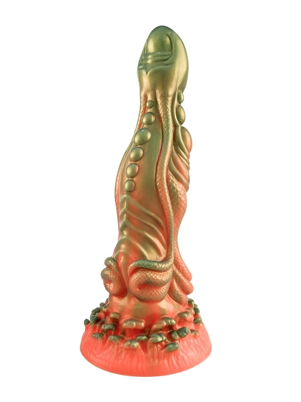 Censan Kırmızı Yeşil Canavar Dildo Model 5