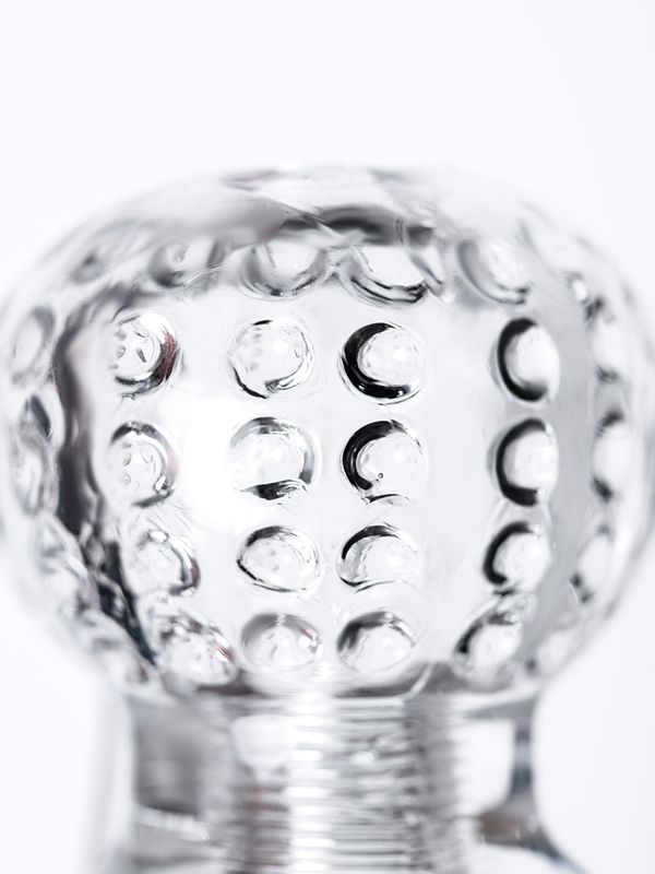 Censan Lingam Masturbator Rashmi, TPE, Şeffaf, 15,5 cm