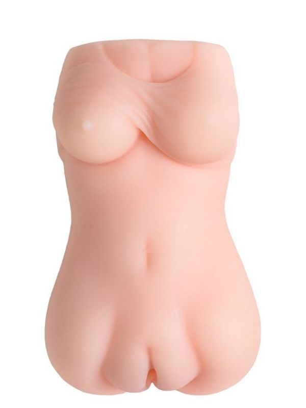 CENSAN  Masturbator Realistik, Cherry Ripe, SoftSkin, Ten, 15cm