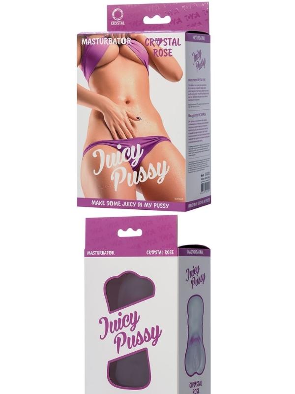 CENSAN Masturbator Realistik Crystal Rose