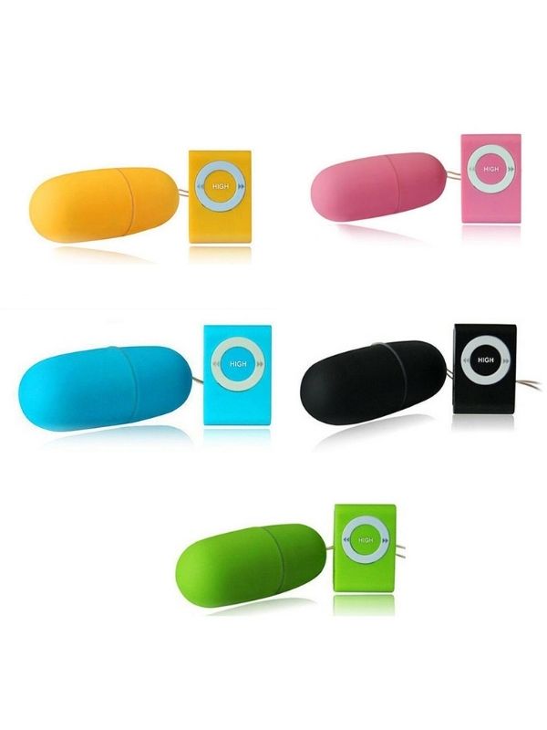CENSAN MP3 Şeklinde Uzaktan Kumandalı Renkli Yumurta Vibratör