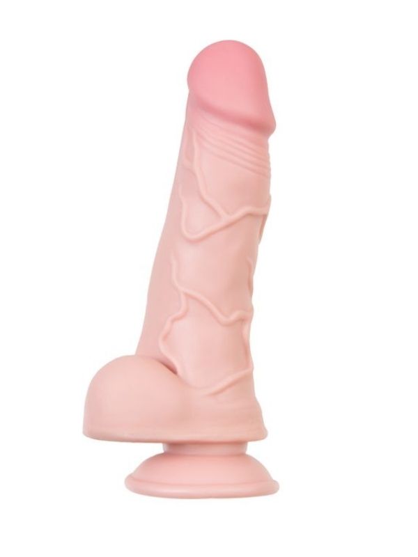 Censan My Babe Kıkırdaklı Deri Katmanlı My Dainty  20,5 cm Dildo
