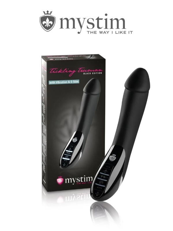 Censan Mystim Tickling Truman Elektrikli Vibratör 27cm
