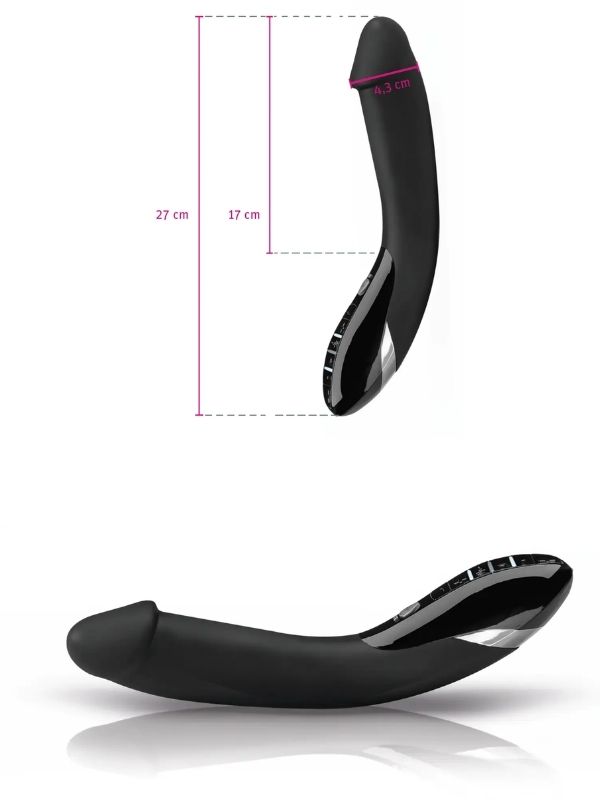 Censan Mystim Tickling Truman Elektrikli Vibratör 27cm