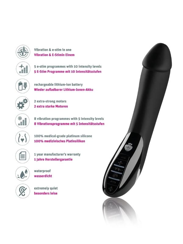 Censan Mystim Tickling Truman Elektrikli Vibratör 27cm