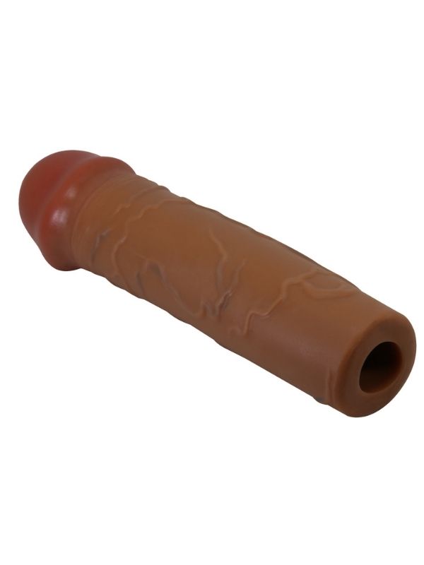 Censan Nile Gerçek Hissiyatlı Uzatıcı Penis Kılıfı Brown