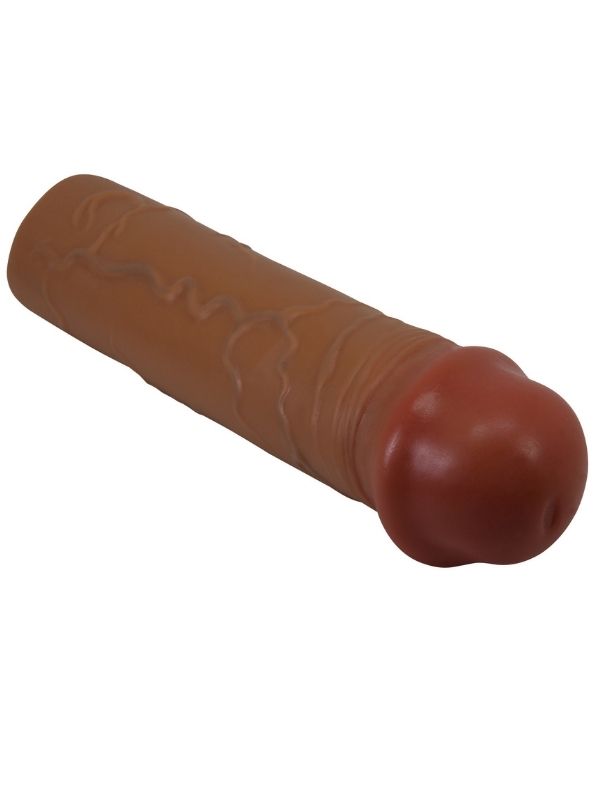 Censan Nile Gerçek Hissiyatlı Uzatıcı Penis Kılıfı Brown